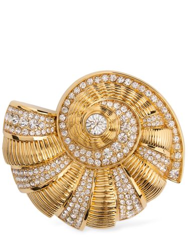 Snail Brooch W/ Crystals - BALMAIN - Modalova