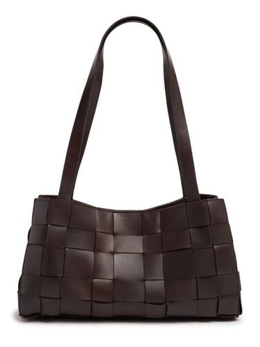 Slim Woven Leather Shoulder Bag - ST.AGNI - Modalova