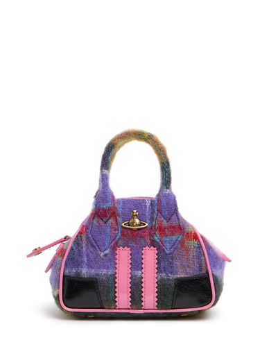 Mini Yasmin Tartan Mohair Chain Bag - VIVIENNE WESTWOOD - Modalova