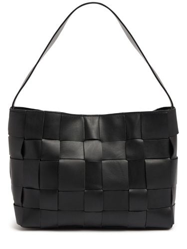 Bolso De Hombro Mini De Piel Tejida - ST.AGNI - Modalova