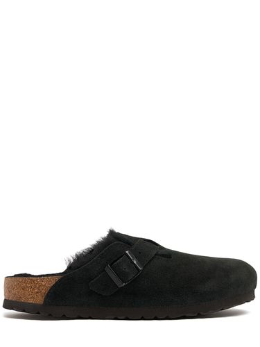 Boston Shearling & Suede Loafers - BIRKENSTOCK - Modalova