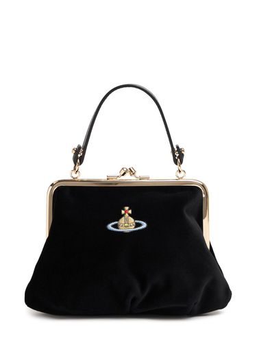 Granny Frame Velvet Top Handle Bag - VIVIENNE WESTWOOD - Modalova