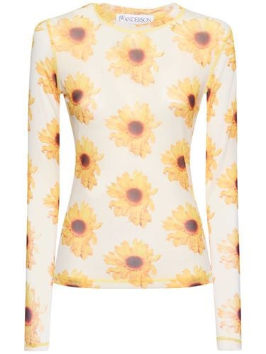 Top De Malla Con Estampado - JW ANDERSON - Modalova