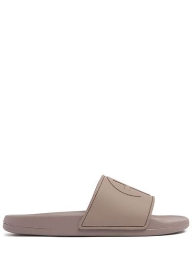 Isla Rubber Slide Sandals - ANINE BING - Modalova