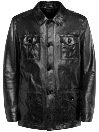 Chaqueta Safari De Piel - TOM FORD - Modalova