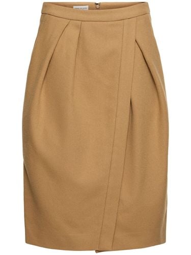 Sispy Wool Blend Midi Skirt - DRIES VAN NOTEN - Modalova