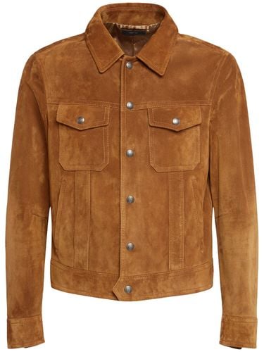 Soft Suede Jacket - TOM FORD - Modalova