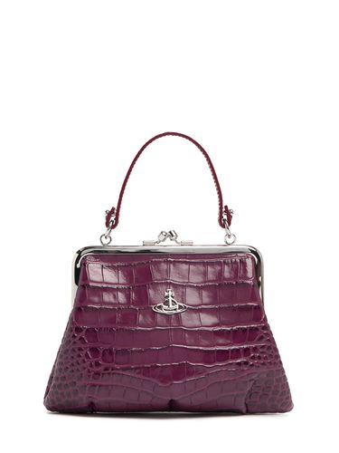 Granny Frame Emboss Leather Bag - VIVIENNE WESTWOOD - Modalova