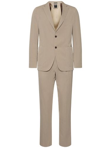 Washed Cotton & Silk Suit - ZEGNA - Modalova