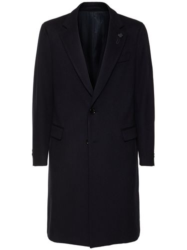 Attitude Single Breasted Wool Coat - LARDINI - Modalova