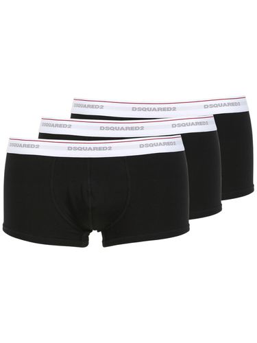 Paquete De 3 Calzones Boxer De Jersey - DSQUARED2 - Modalova