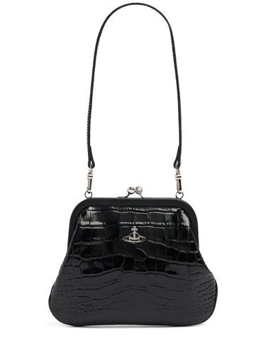 Vivienne Embossed Leather Clutch - VIVIENNE WESTWOOD - Modalova