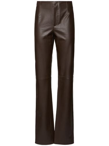 Ziggys Long Leather Pants - THE FRANKIE SHOP - Modalova