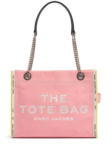 The Medium Tote Denim Chain Bag - MARC JACOBS - Modalova