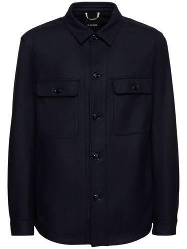 Carper Wool Blend Overshirt - BOSS - Modalova