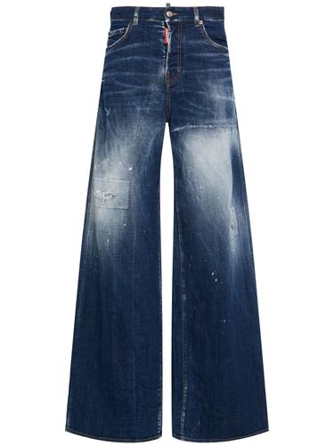 Traveller Low Rise Stretch Baggy Jeans - DSQUARED2 - Modalova