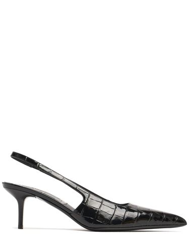 Mm Emma Croc Embossed Slingbacks - MICHAEL KORS COLLECTION - Modalova