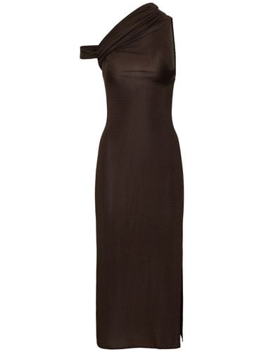 Twist Crepe Jersey Midi Dress - COURREGES - Modalova