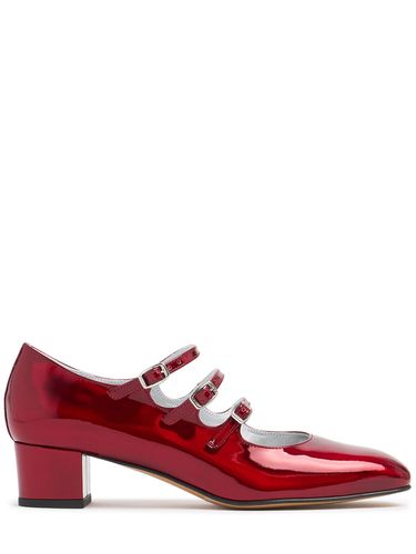 Mm Kina Laminated Leather Pumps - CAREL - Modalova