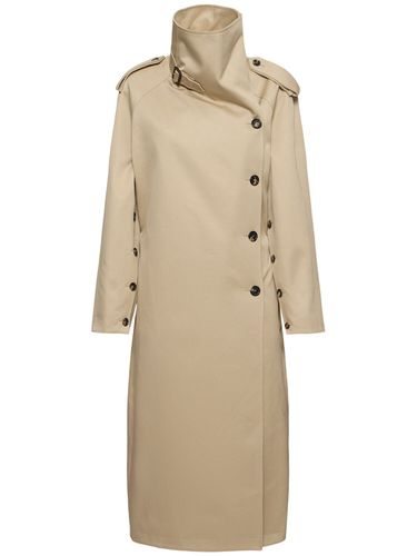 Oblique Cotton Trench Coat - COURREGES - Modalova