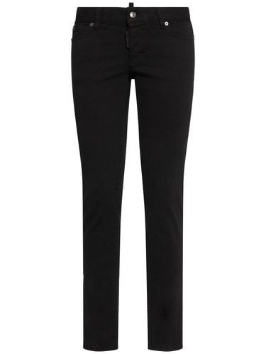 Jennifer Stretch Cotton Skinny Jeans - DSQUARED2 - Modalova