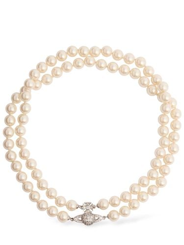 Graziella Two Row Imitation Pearl Choker - VIVIENNE WESTWOOD - Modalova