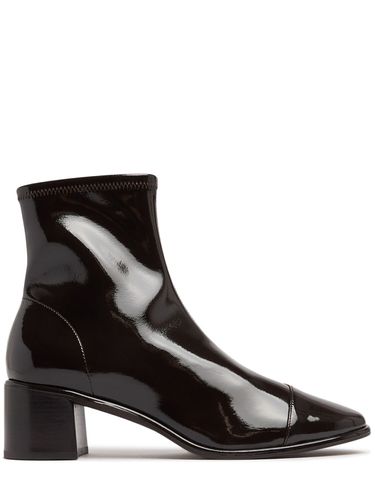 Mm Cap-toe Patent Leather Ankle Boots - TORY BURCH - Modalova