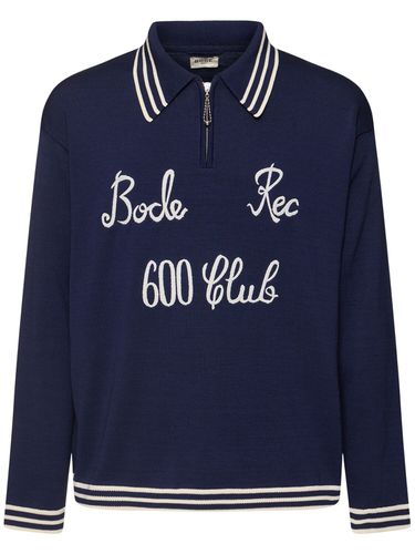 Club Long-sleeve Polo - BODE - Modalova