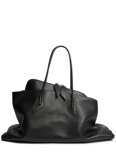 Large La Passeggiata Grain Leather Bag - THE ATTICO - Modalova