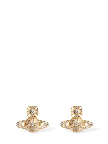 Carmela Bas Relief Stud Earrings - VIVIENNE WESTWOOD - Modalova