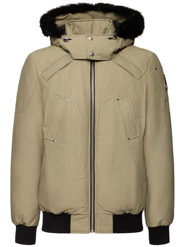 Ballistic Cotton Down Bomber W/ Fur Trim - MOOSE KNUCKLES - Modalova