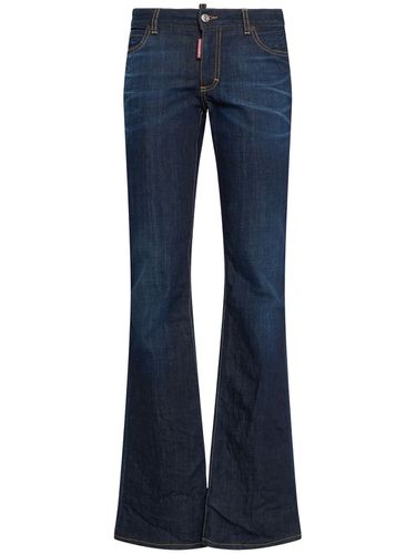 Medium Rise Denim Flared Jeans - DSQUARED2 - Modalova