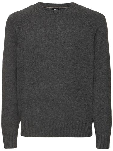 Emalvo Cashmere Crewneck Sweater - BOSS - Modalova