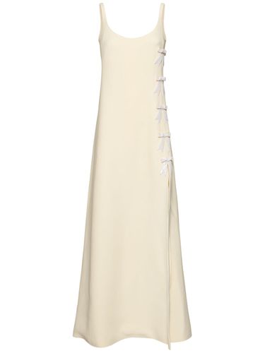 Embellished Crepe Dress - GIAMBATTISTA VALLI - Modalova