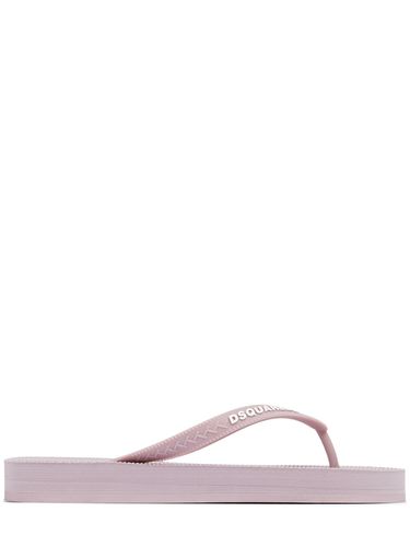 Dsquared2 Logo Flip Flops - DSQUARED2 - Modalova