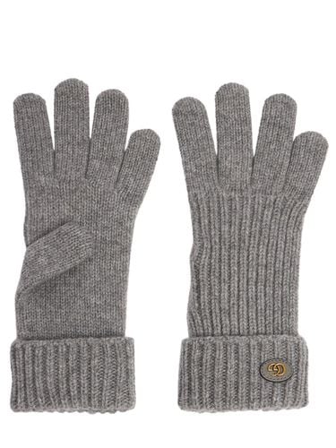 Wool Blend Gloves - GUCCI - Modalova