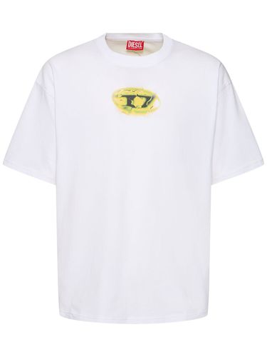 Printed Logo T-shirt - DIESEL - Modalova