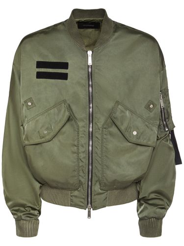 Garment Dyed Military Bomber - DSQUARED2 - Modalova