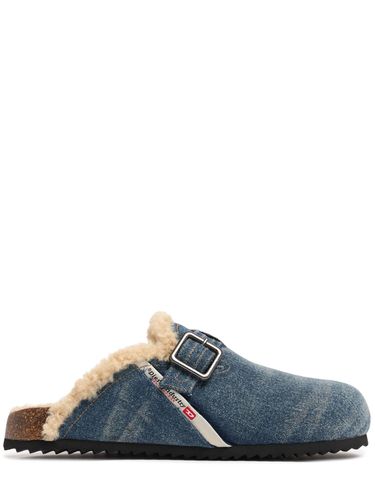 Mules Aus Baumwolldenim „woodstock“ - DIESEL - Modalova