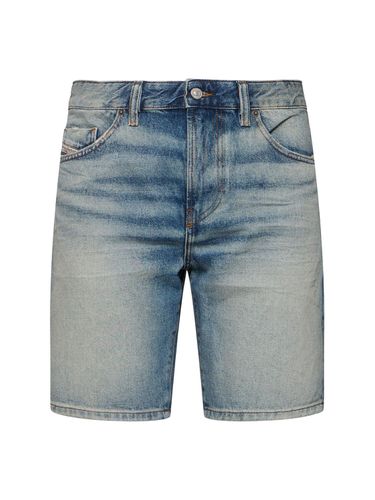 D-fin Denim Shorts - DIESEL - Modalova