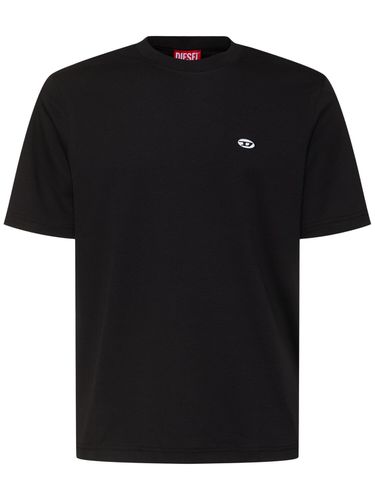 Embroidered Logo T-shirt - DIESEL - Modalova