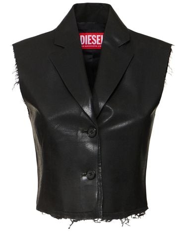 G-baryt Wool Blend Buttoned Vest - DIESEL - Modalova