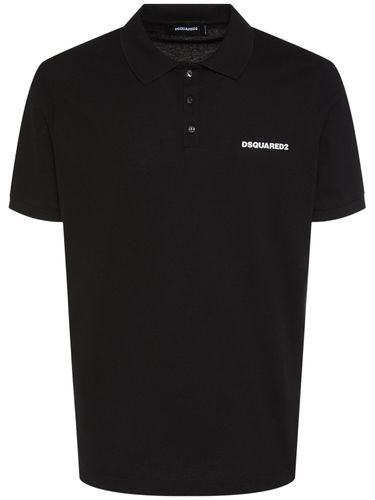 Polo De Algodón - DSQUARED2 - Modalova