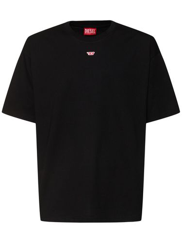 Embroidered Logo T-shirt - DIESEL - Modalova