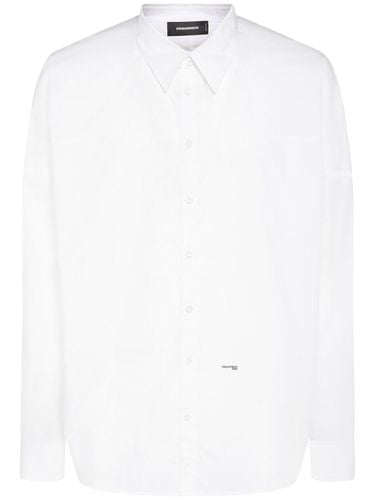 Cotton Football Shirt - DSQUARED2 - Modalova