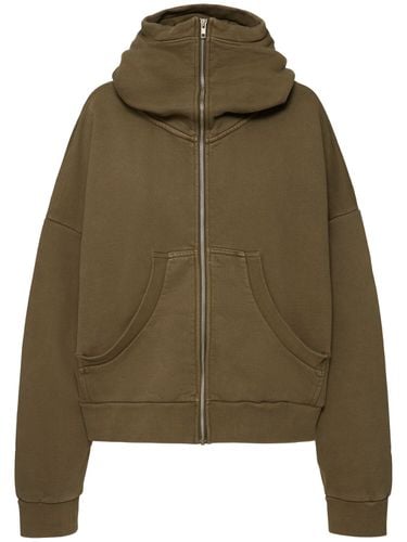 Full Zip Cotton Hoodie - ENTIRE STUDIOS - Modalova