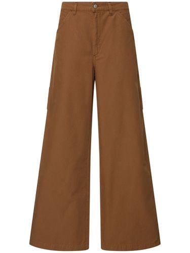 Statement Wide Leg Canvas Pants - ROY ROGER'S - Modalova