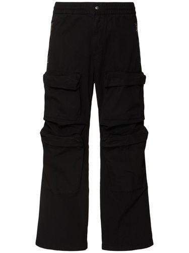 Cotton Twill Cargo Pants - DIESEL - Modalova