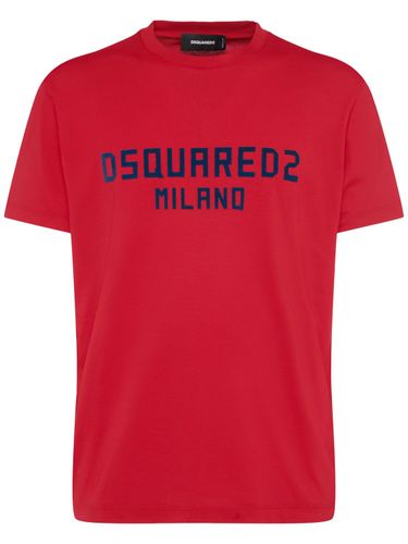 Cool Fit Cotton T-shirt - DSQUARED2 - Modalova