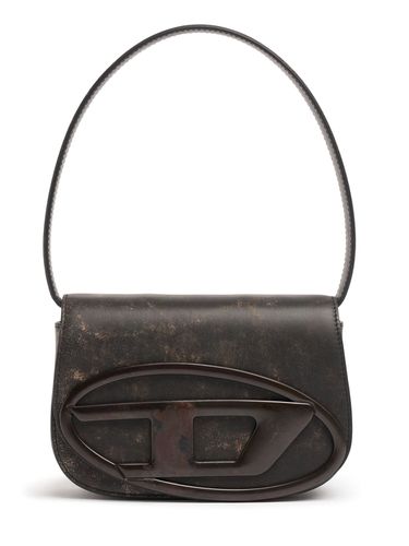 Dr Treated Leather Shoulder Bag - DIESEL - Modalova